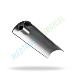 Lame de retraction cervicale incurvée standard pour la chirurgie neurochirurgicale de la colonne vertébrale, pour la chirurgie cervicale antérieure - Product Image 3