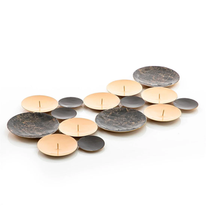 Portavelas Metálico Decorativo Sofisticado de Marca Privada para una Decoración del Hogar Elegante que Ofrece un Diseño y Acabado Equilibrados - Product Image 5