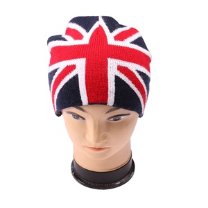 Bonnet en acrylique style personnage, chaud et doux, tricoté, pour l'hiver, personnalisable OEM, accessoire de mode pour adultes, vente en gros - Product Image 6