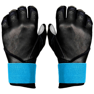 ถุงมือเบสบอลหนัง Cabretta แบบสั่งทำขายส่ง สำหรับฝึกซ้อม มือซ้าย/ขวา ไซส์ XL/XXL ข้อมือยาว จับกระชับทนทาน สำหรับผู้ชาย เล่นซอฟต์บอล - Product Image 1