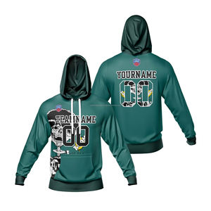 Sudaderas con Capucha Lisas al por Mayor, Unisex, Mezcla de Algodón y Poliéster, Sudaderas de Fábrica al por Mayor, Top con Capucha de Felpa de Alta Calidad Personalizado - Product Image 1