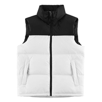 Gilet matelassé classique tendance 2025 pour l'hiver TNF – Vente flash pour hommes et femmes, style décontracté, logo personnalisé, veste sans manches de marque de créateur