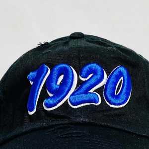 หมวกแก๊ป Zeta Phi Beta 1920 สีดำสไตล์วินเทจ ปักลายสีน้ำเงิน หมวกเบสบอลสำหรับชมรมนักศึกษา สายปรับได้ สวมใส่สบาย ทันสมัย สำหรับผู้หญิง - Product Image 5