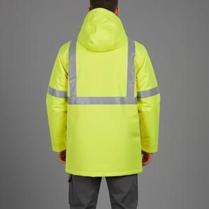 Chaqueta reflectante de alta visibilidad con ajuste cómodo para el trabajo diario y operaciones al aire libre - Product Image 4
