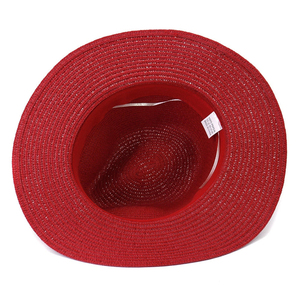 Regular Premium Wholesale Factory Handmade Natural Straw Fedora Luxury <b>Western</b> Summer Sun <b>Hat</b> Image Beach Outdoor - Product Image 3