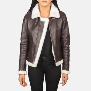 Abrigo de Cuero para Mujer de Alta Calidad, Estilo Urbano, Nuevo Diseño 2026, Color y Diseño Personalizables - Product Image 1