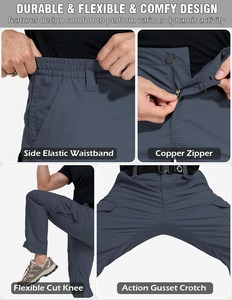 Industrial Safety <b>Work</b> Pants Reinforced Utility Pockets Heavy Duty <b>Cargo</b> Trousers Manufacturer - Product Image 3