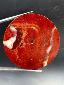Esfera de Reloj de Jaspe Rojo de 39 mm y 1 mm, Esfera de Reloj con Piedras Preciosas, Esfera de Reloj Mecánica Personalizada con Patrones Minerales Más Oscuros - Product Image 3