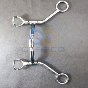 Bocados Ecuestres de Estilo Clásico, Bocados Ecuestres de Acero Inoxidable, Bocados Ecuestres de Tacto Suave, Bocados Ecuestres para el Cuidado del Caballo - Product Image 4