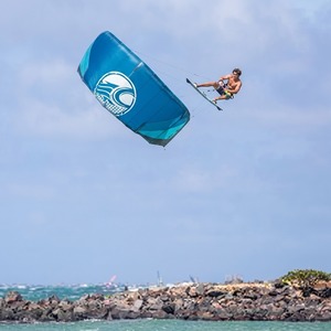 Cabrinha FX2 12m Kite para Kiteboarding y Kitesurfing, Azul - Product Image 3