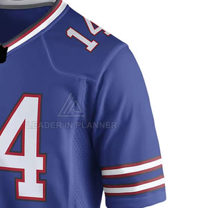 เสื้ออเมริกันฟุตบอลคุณภาพสูง ราคาสมเหตุสมผล แห้งเร็ว ระบายอากาศได้ดี ผลิตในประเทศปากีสถาน - Product Image 4