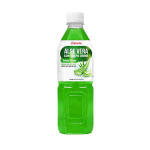 Boisson aux fruits tropicaux aromatisée à l'aloe vera, purée faible en gras, saine, bouteille de 330 ml, boisson naturelle à la pulpe d'aloe vera, rafraîchissement quotidien, 80% d'aloe vera - Product Image 2