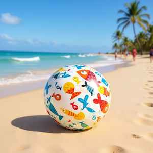 Pelota de Playa Inflable de 51 cm, Divertidos Juguetes de Playa para Niños y Adultos - Product Image 3