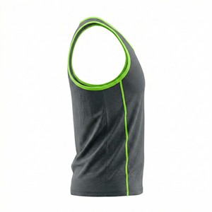 Camiseta Deportiva Personalizada al por Mayor para Hombre, Transpirable, de Malla, Tipo Stringer, 100% Algodón, Ecológica, de Secado Rápido - Product Image 3