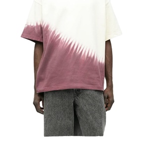 Camisetas Oversize de Hombre de Algodón 100% Tejido Sólido de Alto Gramaje, Lisas, Ecológicas, Transpirables, Antiarrugas, de Manga Corta - Product Image 5
