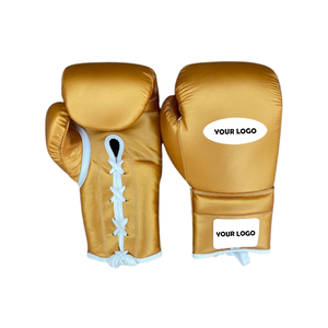 Ensemble de boxe professionnel personnalisé avec logo, de haute qualité, en cuir de vache véritable, pour adultes, kit de boxe de combat professionnel Winning - Product Image 5