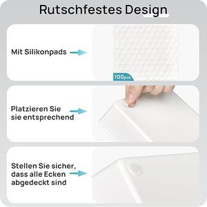 Set di 25 Organizzatori in Plastica per Cassetti, 4 Misure Versatili, Vassoi Organizzatori per Trucchi e Contenitori per Bagno e Camera da Letto - Product Image 3