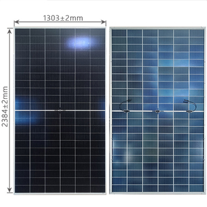 Panneaux solaires bifaciaux haute efficacité 550W 144 demi-cellules coupées pour centrales électriques à grande échelle - Product Image 5