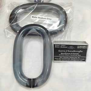 Arte de pared de resina con eslabones grandes estilo vintage, mezcla de colores, cadena de eslabones de resina acrílica. - Product Image 6