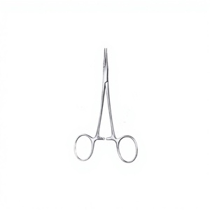 Pinces hémostatiques chirurgicales en acier inoxydable, hémostatique à verrouillage manuel, réutilisable, usage hospitalier, certifié CE - Product Image 1