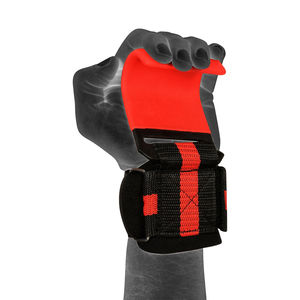 Wholesale Gym Fitness <b>Training</b> Hooks <b>Weight</b> Lifting Grip Hooks Wrist Support Straps Black Weightlifting Hook for Unisex - Product Image 6