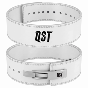 Ceintures de musculation avec boucle à levier pour l'entraînement en salle de sport, 10 mm d'épaisseur, 4 pouces, en cuir USPA - Product Image 1