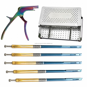 Juego de Rongeurs Rotatorios Interlaminares Kerrison de Calidad Premium para Cirugía de Columna Vertebral, Instrumentos Quirúrgicos Ortopédicos con Certificación CE/ISO - Product Image 4