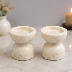 Marble Round Incense <b>Burner</b> Tabletop Indoor Decor Traditional Design Durable Living Room All Seasons - Product Image 1