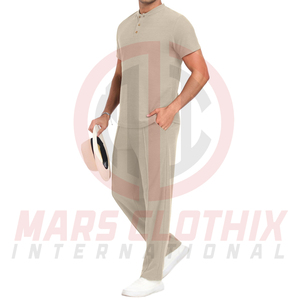 Trajes Deportivos de Verano para Hombre de Alta Calidad, Transpirables, Ligeros y de Secado Rápido, Ropa Deportiva de Algodón para Gimnasio, Fitness y Entrenamiento - Product Image 4