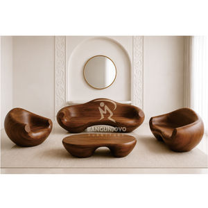 solid wood living room sofa set for living room - Product Image 4