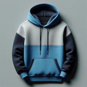 Sudaderas con Capucha de Invierno para Hombre, con Logotipo Personalizado, Tejido Sólido de Poliéster/Algodón, Sudadera de Alta Calidad para Adultos - Product Image 1