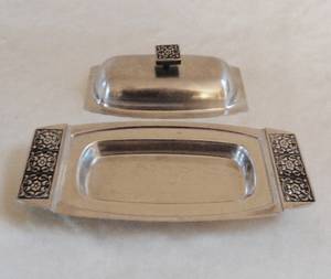 Food Grade Steel Butter Dish Container with Secure Lid - Product Image 1