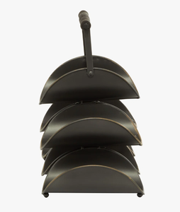 Support de rangement de comptoir en métal moderne avec poignée, porte-bouteilles en fer industriel pour bar et cuisine, vente en gros - Product Image 5