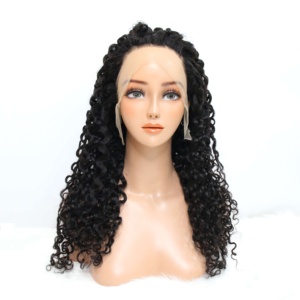 Vente en gros HD pleine dentelle perruque avant pour les femmes 613 cheveux vierges court Texture profonde 13x6 dentelle taille sans colle - Product Image 2