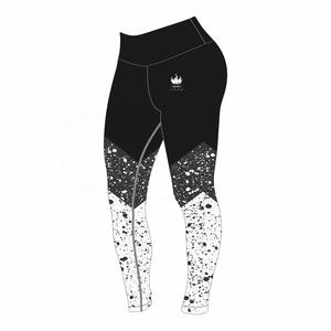 Mallas de alta calidad sublimadas personalizadas, mallas deportivas para mujer, pantalones de Yoga en forma de V, Material suave transpirable - Product Image 2