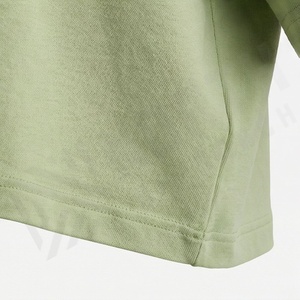 เสื้อครอปท็อปผ้าฝ้ายสีสันตามสั่งสำหรับผู้หญิง เสื้อแฟชั่นฤดูร้อน เสื้อสตรีทแวร์ เสื้อออกกำลังกาย เสื้อยืดสำหรับฟิตเนสและออกกำลังกาย - Product Image 5