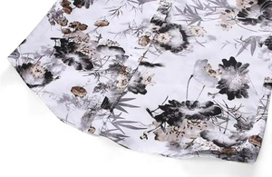 Chemise à manches longues pour homme RNSHANGER, grande taille 7XL, imprimée, style plage, décontractée, coupe slim, tendance, printemps et automne - Product Image 5