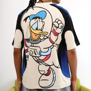 Camisetas de Hombre con Estampado Completo en la Espalda, Estilo Y2K, Ropa Urbana, Fabricante de Ropa, Mangas Cortas, Cuello Redondo, Algodón, Camiseta con Gráficos - Product Image 1