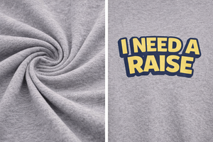 เสื้อยืดพิมพ์ลายคำคมตลกแบบกำหนดเอง ฉันต้องการเพิ่มเงินเดือน เสื้อยืดกราฟิก ยูนิเซ็กซ์ ผ้าฝ้าย แขนสั้น สวมใส่สบาย รับผลิตแบบ OEM ODM ขายส่งเสื้อผ้า - Product Image 6