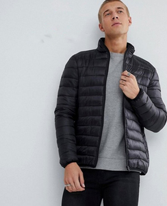 Veste d'hiver rembourrée en duvet pour homme, style uni, de haute qualité, pour l'extérieur, grande taille, vente en gros - Product Image 4