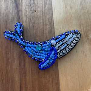 handmade Beaded Fish Keychain Set Sequined Animal <b>Bag</b> Charm Ornaments Colorful Marine Life <b>Key</b> <b>Ring</b> Accessory Embroidery Pendant - Product Image 3