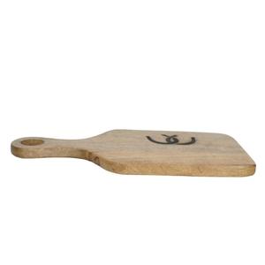 Tabla de Cortar de Madera Apta para Lavavajillas, Antideslizante, con Acabado Natural, para Encimera de Cocina - Product Image 2