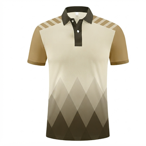 Camiseta de Manga Corta con Cierre para Hombre, Estilo Deportivo, Tejido con Bloques de Color, Transpirable, Secado Rápido, Largo Regular, Verde Gris - Product Image 4