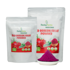 Poudre de fruit du dragon rouge lyophilisée de haute qualité 100% originale de Darlac Farms, goût sucré, approvisionnement en vrac courant, Vietnam, séchage FD - Product Image 1