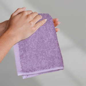Serviettes de toilette en coton ultra douces à rayures, fabriquées à la machine, pour usage hôtelier, avec logo personnalisé, séchage rapide et haute absorption d'eau - Product Image 6
