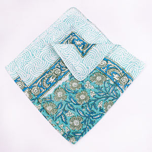 ผ้าพันคอพิมพ์ลายผ้าฝ้ายขายส่ง คุณภาพสูง ระบายอากาศได้ดี เป็นมิตรกับสิ่งแวดล้อม ผูกด้านหลัง ลายดอกไม้ แฟชั่นสำหรับทุกเพศ - Product Image 2