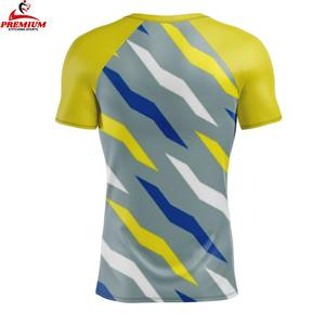 Camiseta de compresión Rash Guard personalizada para hombre, conjunto sin Gi, sublimación, manga larga, con envío y entrega. - Product Image 2