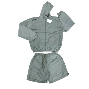 2pcs Unisex Men's Quick Dry Nylon Sports Shorts <b>Sets</b> with Patchwork Design OEM & Custom Color Options - Product Image 3