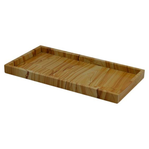 Bandeja de Servir de Madera Reciclada Premium, Plato de Madera Rústico Ecológico con Asas Integradas para Decoración del Hogar Estilo Rústico y Hoteles - Product Image 4
