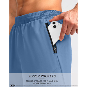 Shorts pour homme de haute qualité, délavés à l'acide, style streetwear épais, joggers vintage usés, shorts délavés à la pierre pour homme - Product Image 4